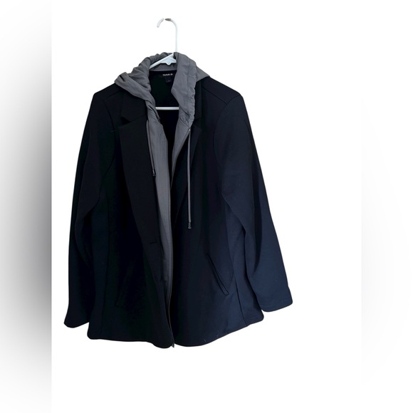 Torrid fabric mix hooded blazer - Picture 1 of 4